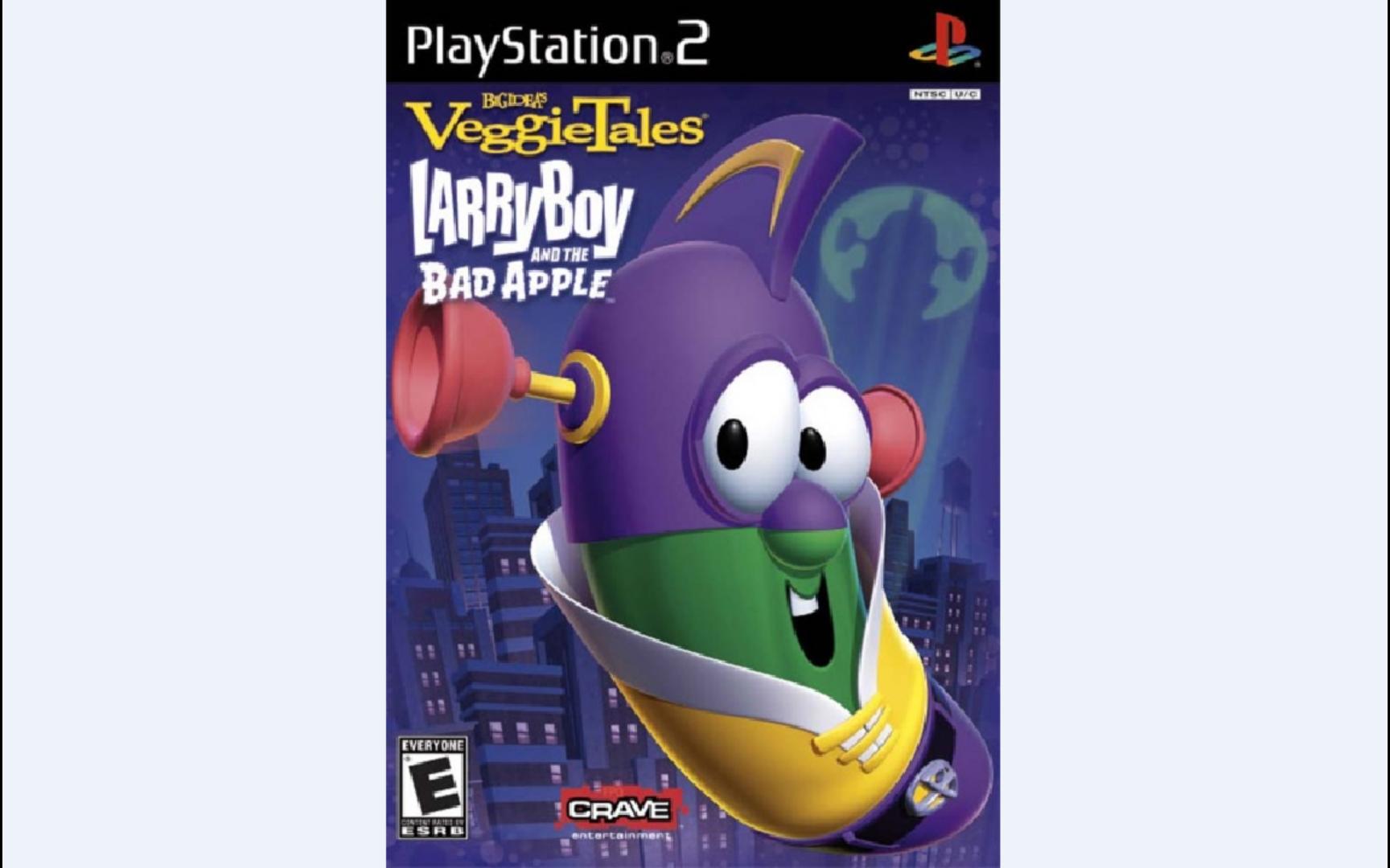 [图]【PS2游戏】蔬菜总动员-拉瑞仔和烂苹果 | Big Idea's VeggieTales - LarryBoy and the Bad Apple（2006）