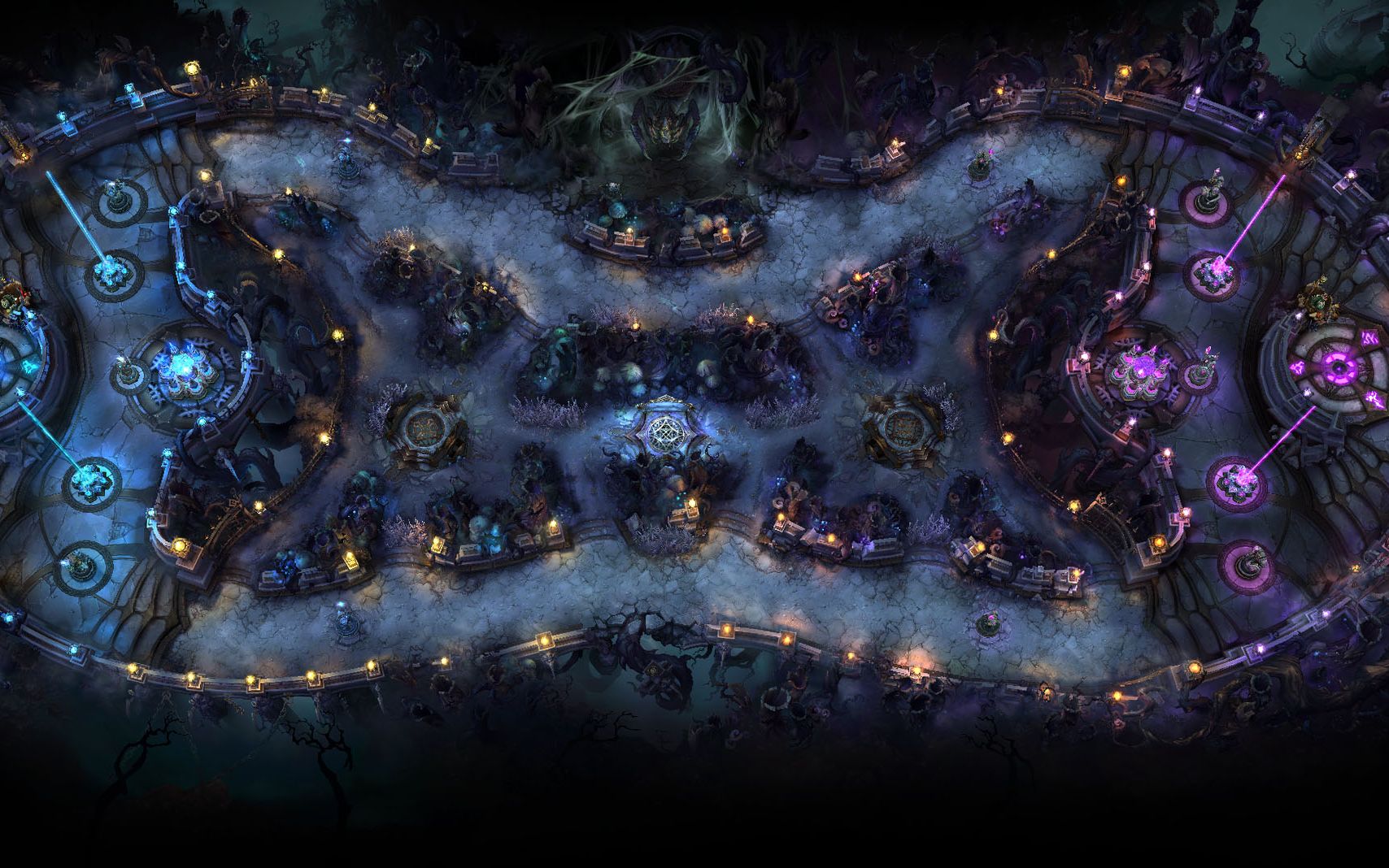 【旧稿】我在3v3扭曲丛林地图的最后一战,怀念一下.