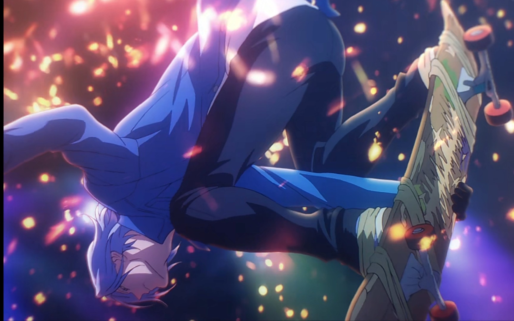 【无限滑板/sk∞】被帅到原地爆炸后试着剪了兰加的高光时刻