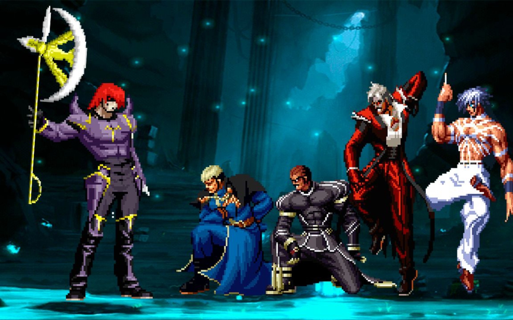 拳皇mugen 元素八神vs拳皇boss 水水水视频