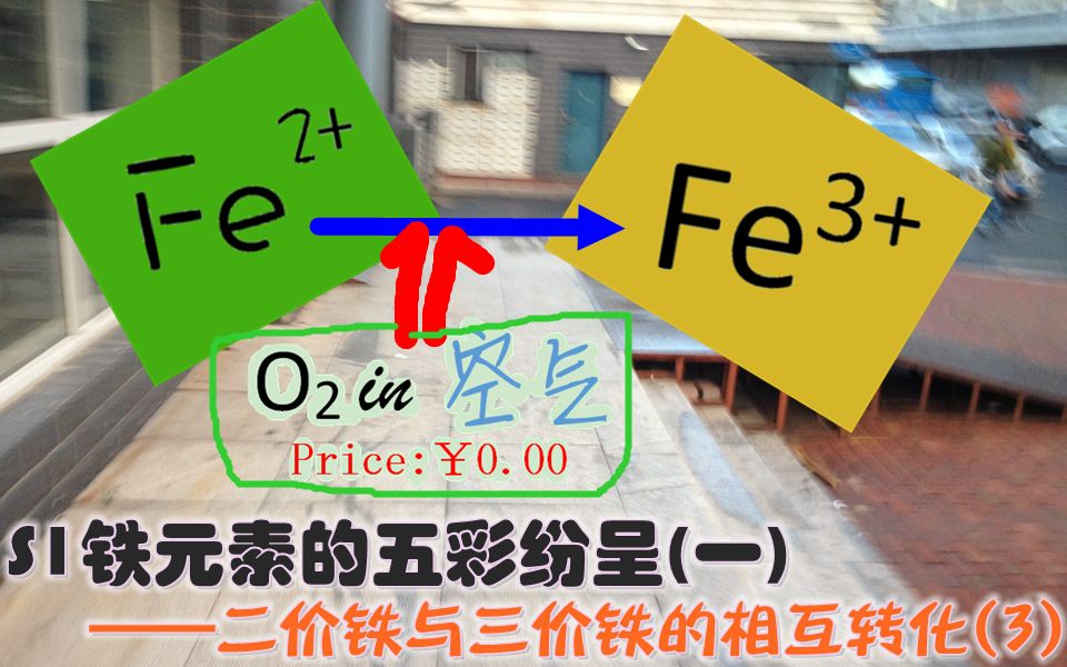 【林轩实验室】铁元素的五彩纷呈(一):二价铁与三价铁的相互转化(3)