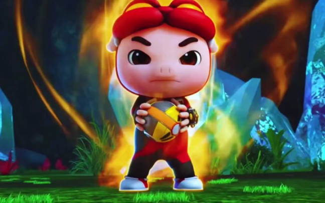 真正的猪猪侠:你信不信我一招超时空猛虎金刚闪秒你