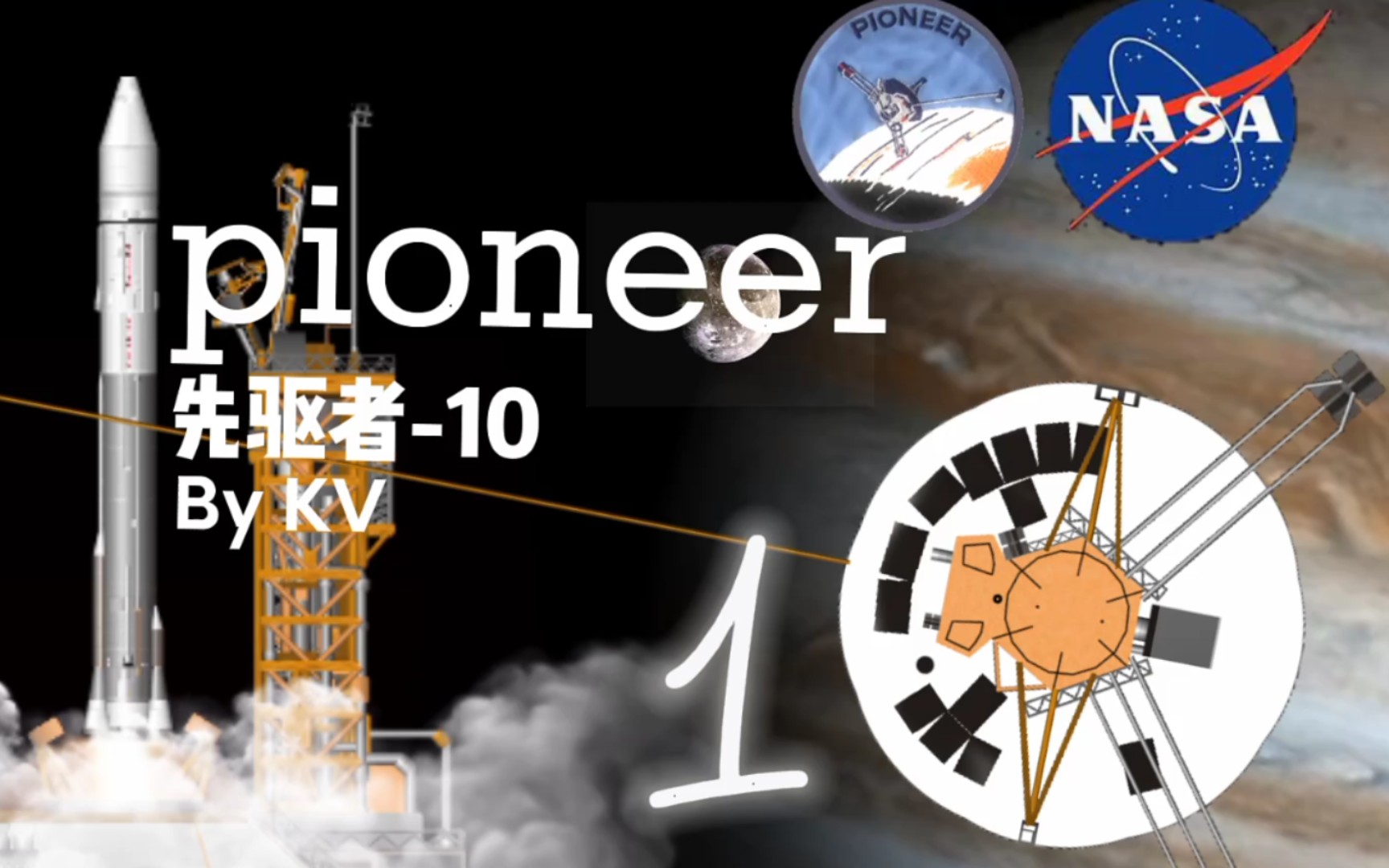 [图]『SFS模拟』开路先锋——先驱者10号-首个飞跃木星/首个飞出大阳系