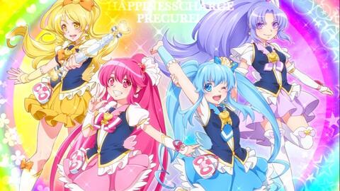 4k Happinesscharge光之美少女 Op ハピネスチャージプリキュア Wow 哔哩哔哩