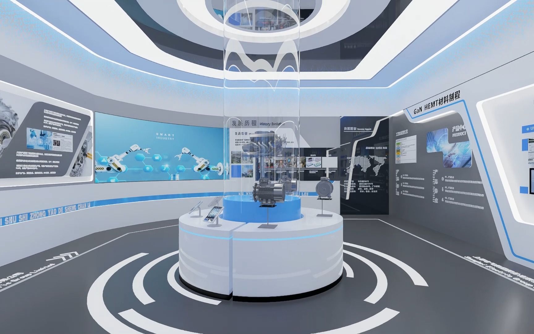 科技展厅渲染