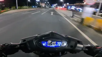 Скачать видео: 【豪爵AFR125】我有一台豪爵125小踏板，我可以跟你刷街吗