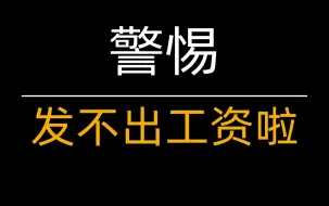 Download Video: 警惕啦！2024年很多公司可能要发不出工资了，特别是互联网行业！