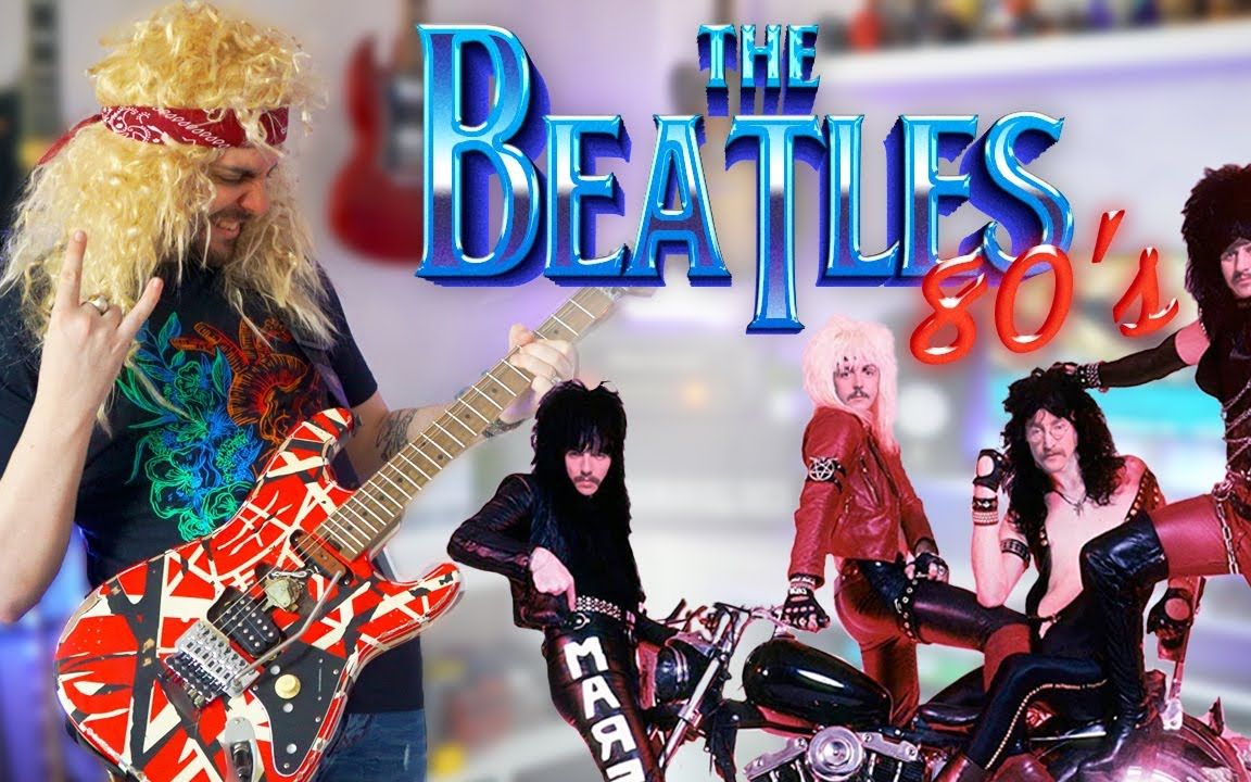 如果披头士是80年代的摇滚乐队 by danilo vicari_哔哩哔哩_bilibili