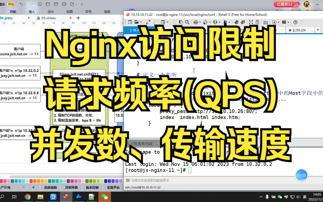 18Nginx访问控制请求频率QPS、并发、限速哔哩哔哩bilibili