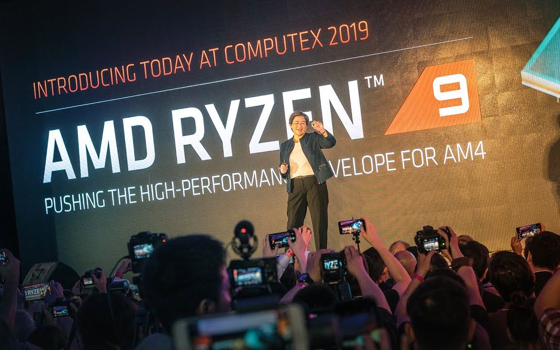 [Optimum Tech] Computex 2019台北电脑展之AMD推出主流12核芯片3700X, 3800X, 3900X哔哩哔哩bilibili