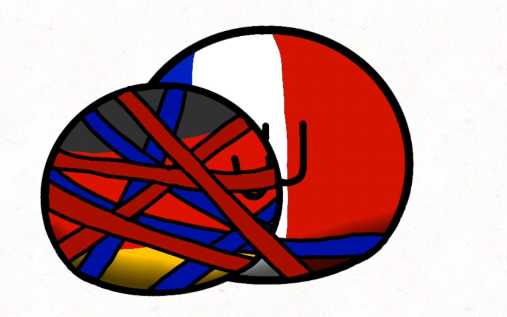 [波兰球]法德的拥抱