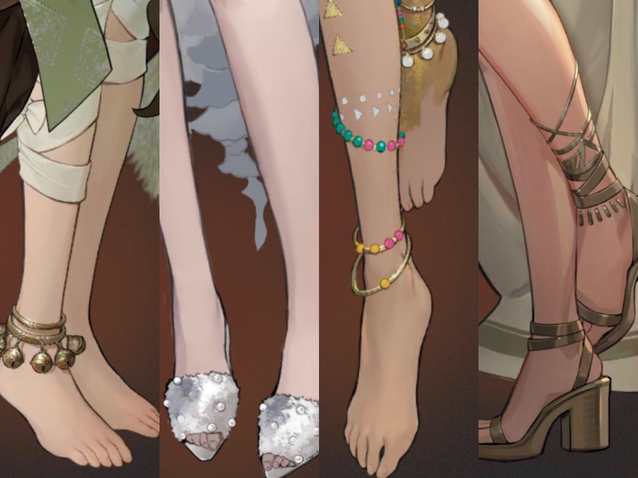 1999全角色裸足大赏