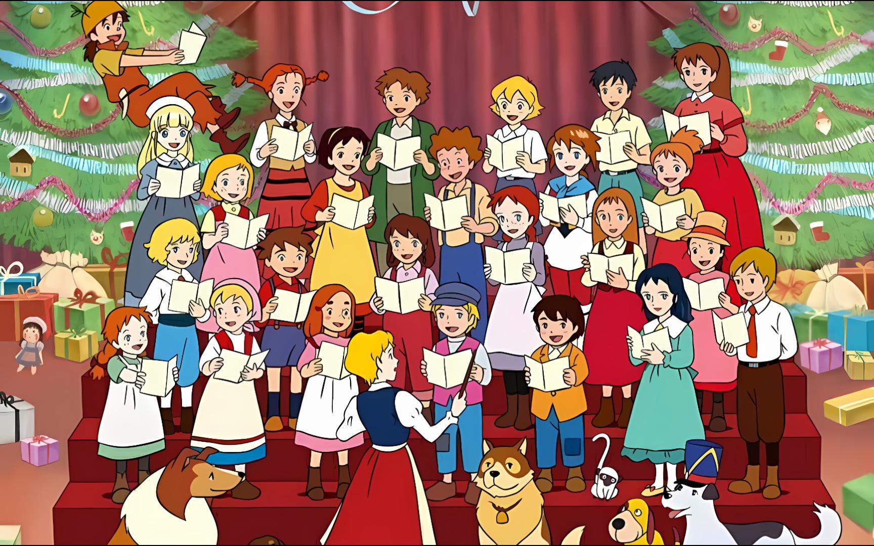 梦よ永远に～世界名作剧场梦想之路组曲【动画op串烧】-电子小安妮