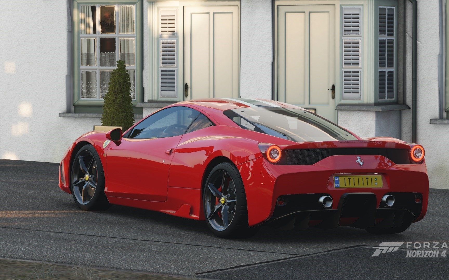 【极限竞速 地平线4】-法拉利 458 speciale 赛道版 体验_哔哩哔哩