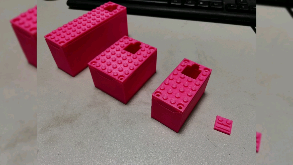 【3d打印】兼容乐高科技电池盒