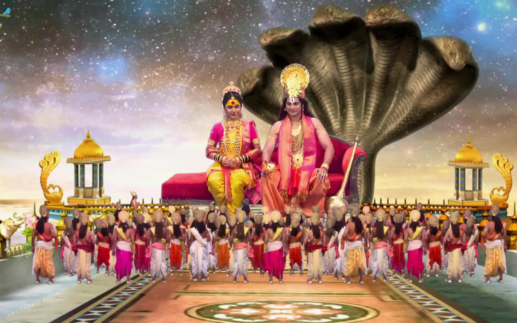 《室利拉克什米那罗延hd》中字ep71 那罗陀传递请求