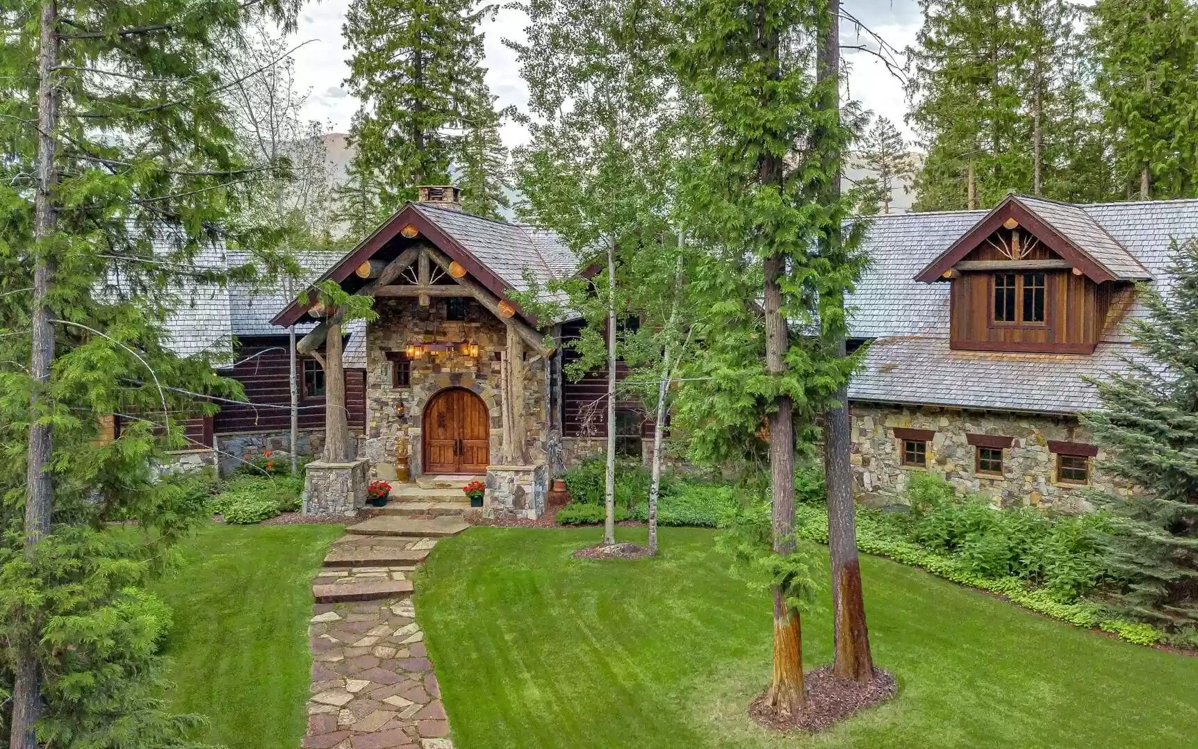 「luxury home」蒙大拿现代林间别墅 ~ 30541 carney creek rd, big