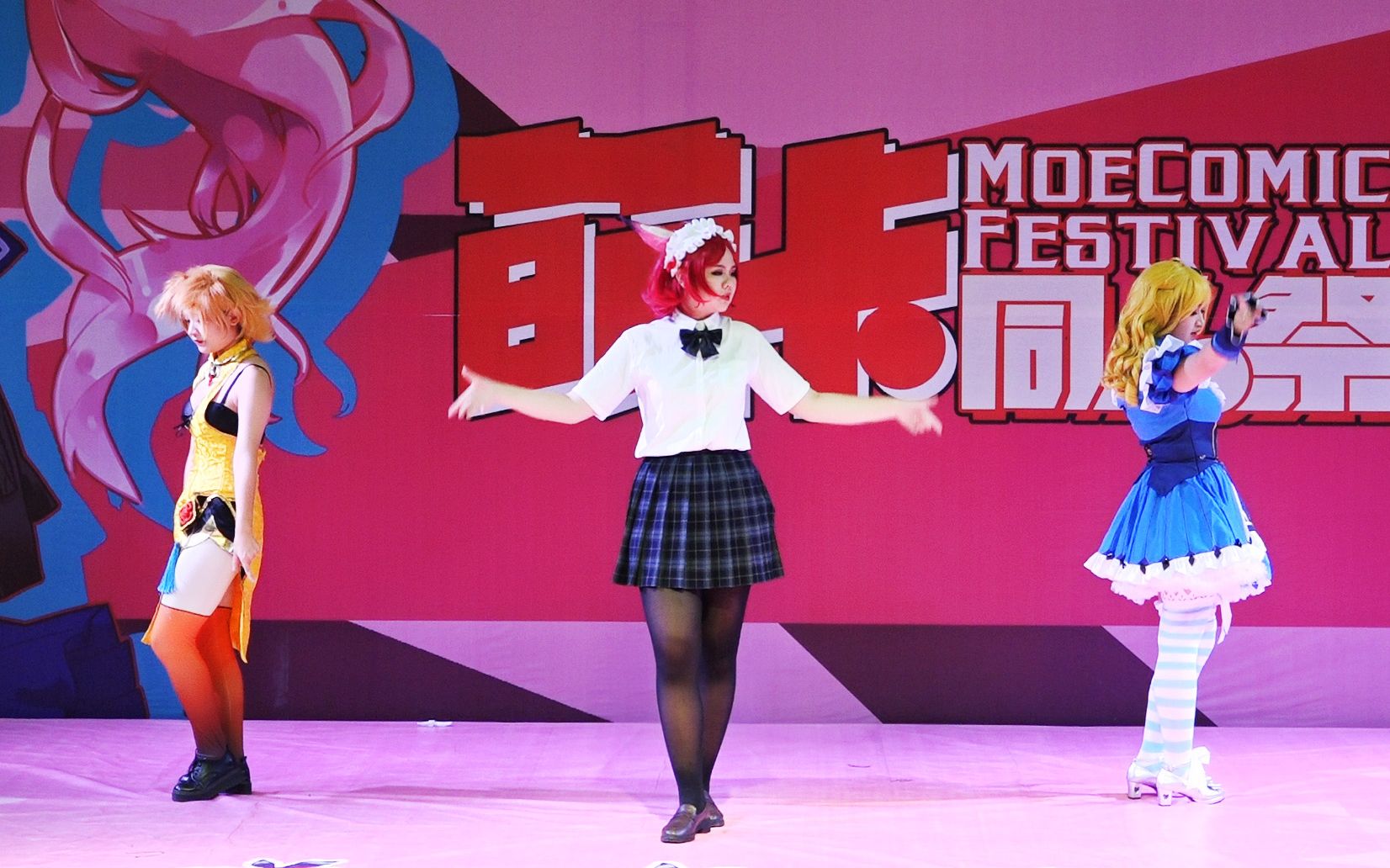 【三只小狐狸】萌卡14舞台表演 舞蹈:《lamb.