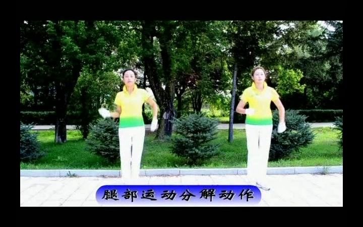 第一套佳木斯快乐舞步健身操动作分解(全)哔哩哔哩bilibili