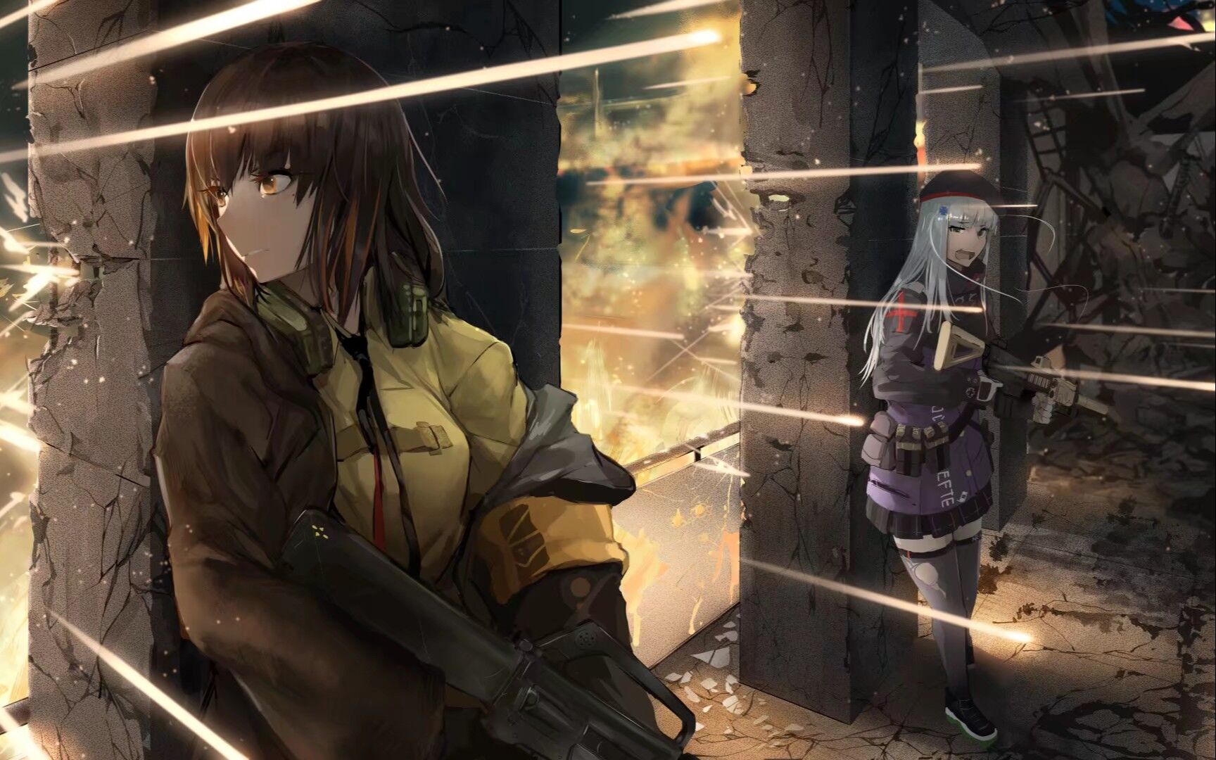 【使命召唤/少女前线】在使命召唤里还原少女前线人形的立绘装配和