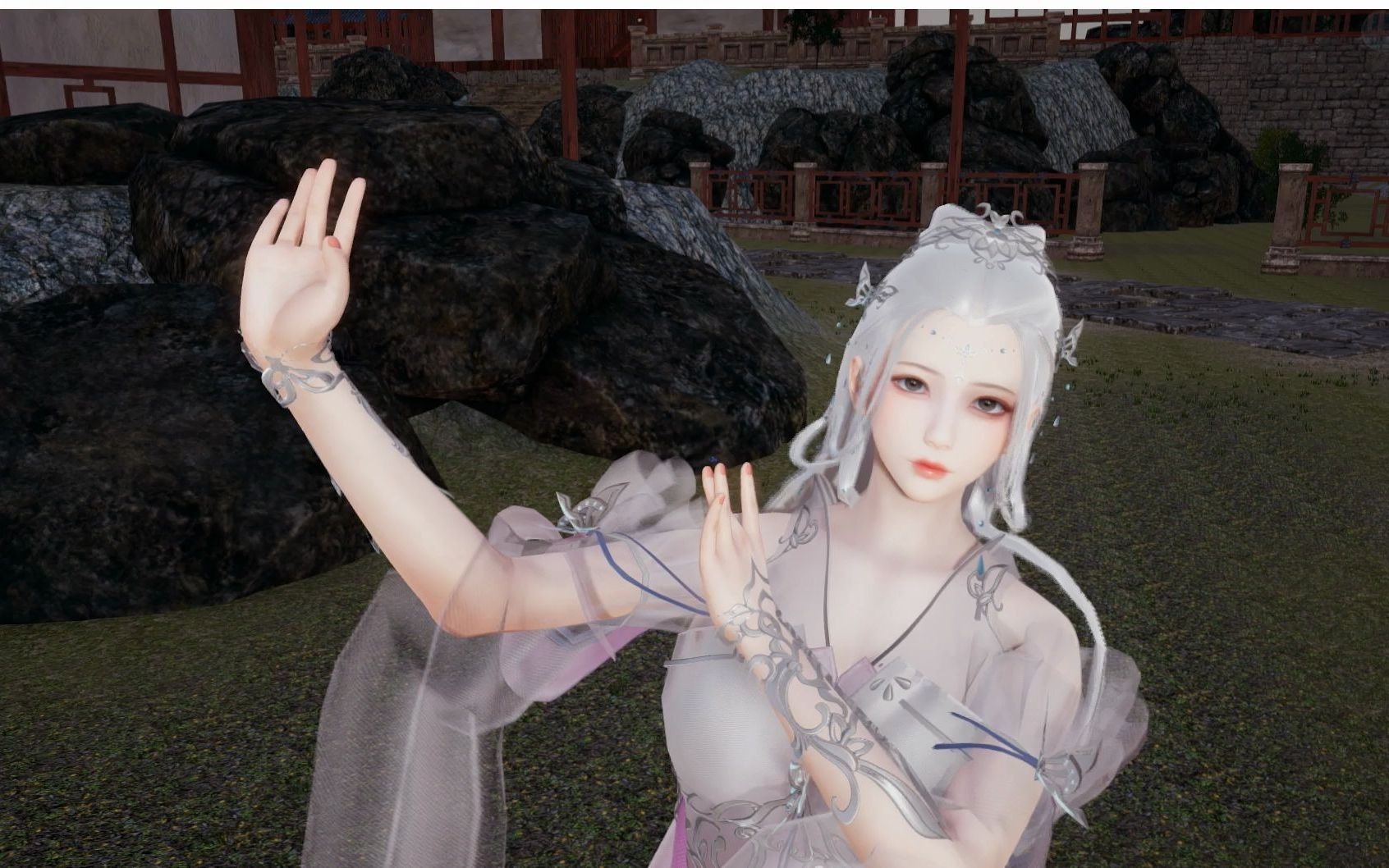 [ai少女/hs2]古风舞蹈霜雪千年mmd