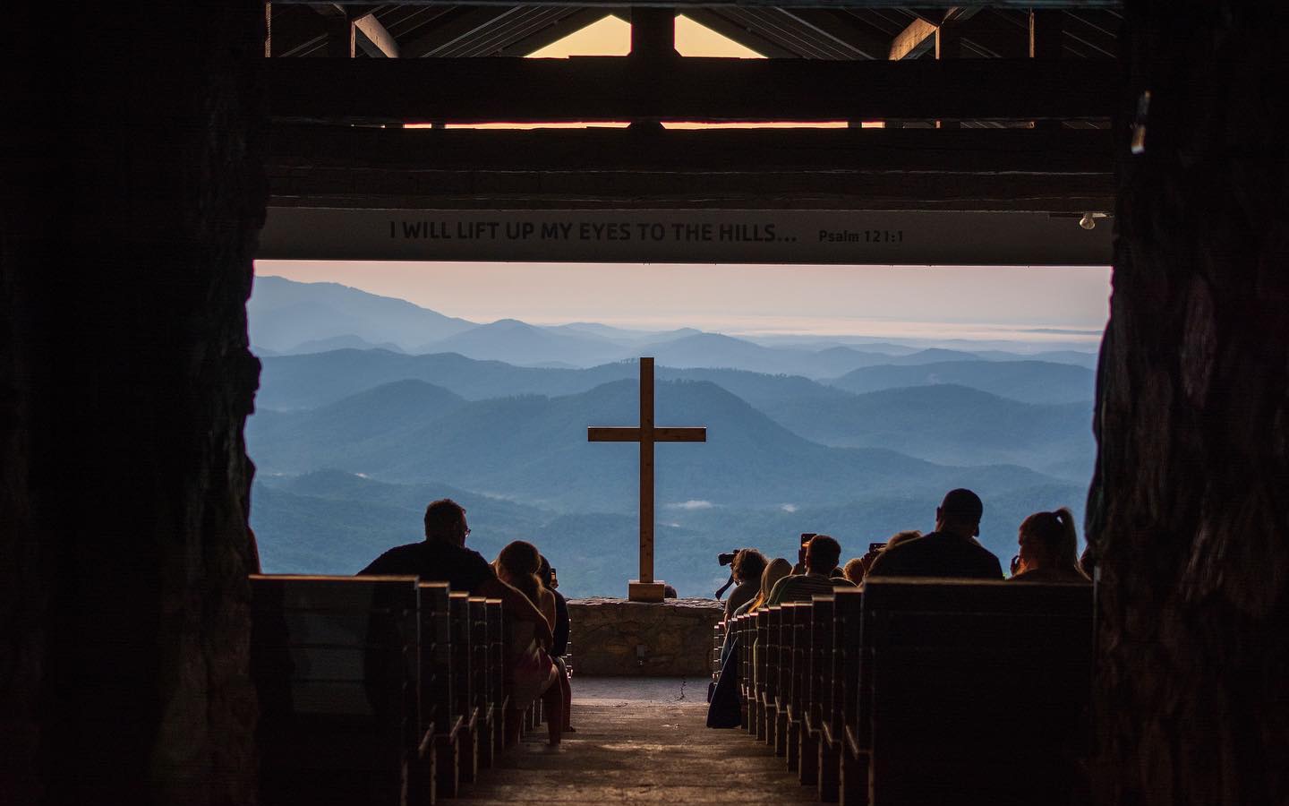 西姆斯教堂 symmes chapel,我举目向群山,若有神明!