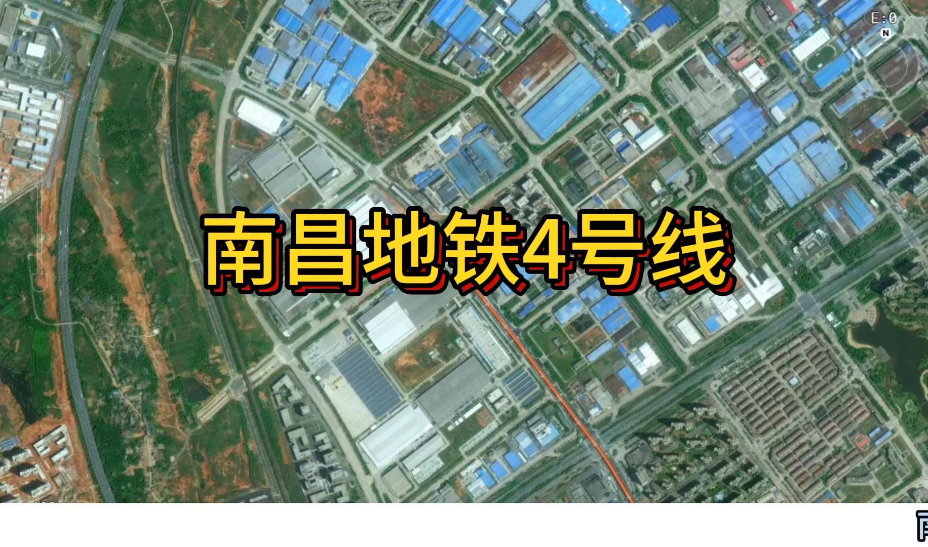 南昌地铁4号线线路图