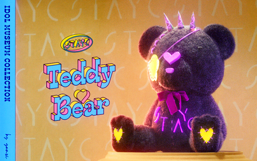 teddy bear的实物终于有了 | stayc-"teddy bear"原创概念动画