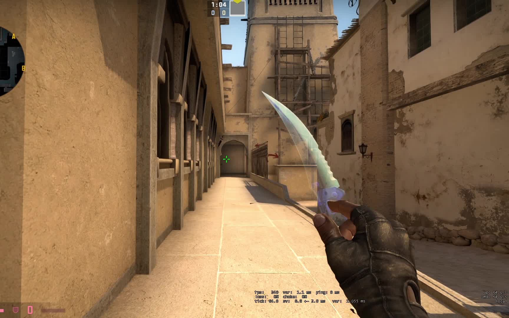 csgo居然有幽灵折叠刀白嫖党的福利