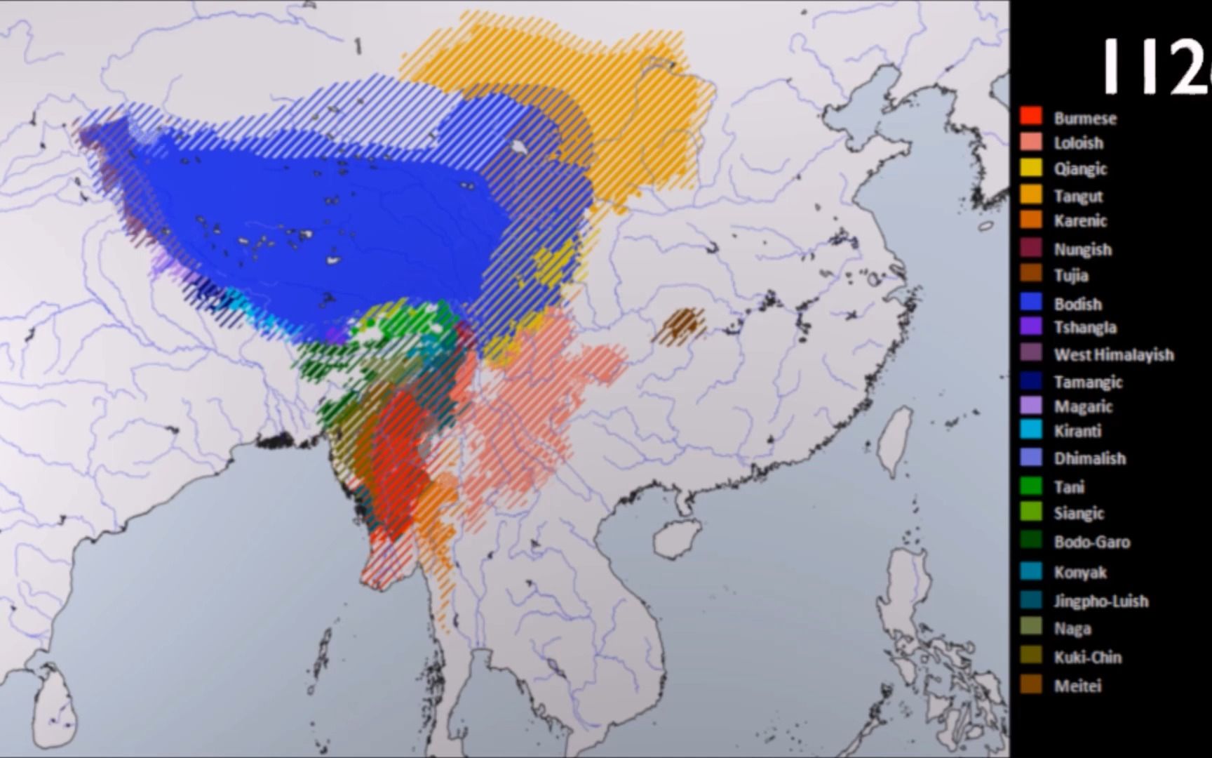 汉藏语系分支图图片