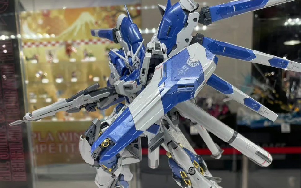 万代[2022]1月 高达基地限定 rg 海牛高达 钛电镀版 素组展示9900日元