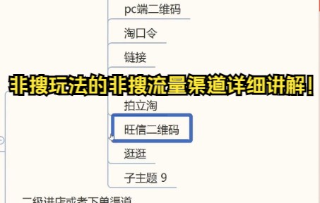 淘宝天猫运营基础知识非搜玩法的非搜流量渠道详细讲解!哔哩哔哩bilibili