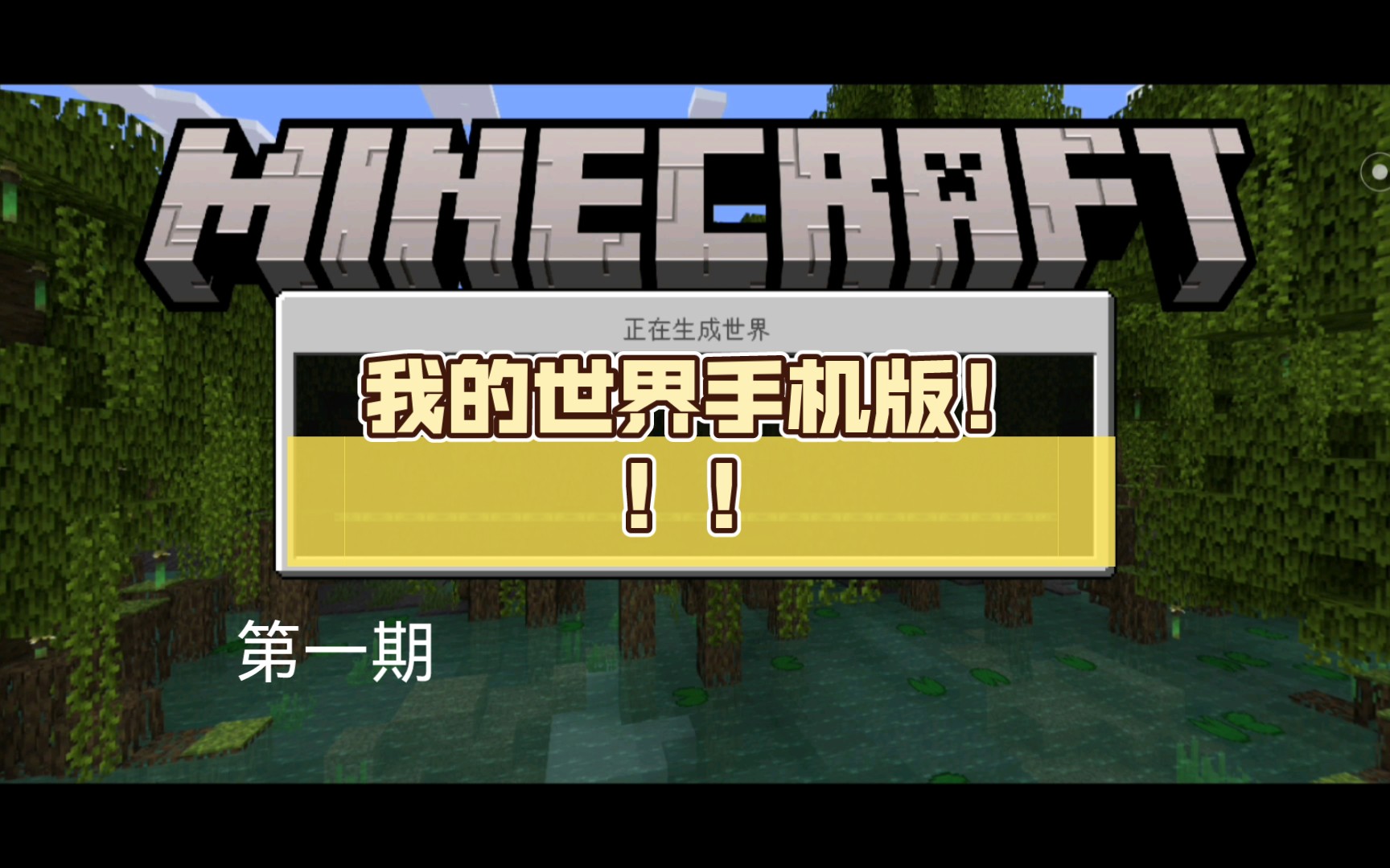 我的世界手机版!(国际服)