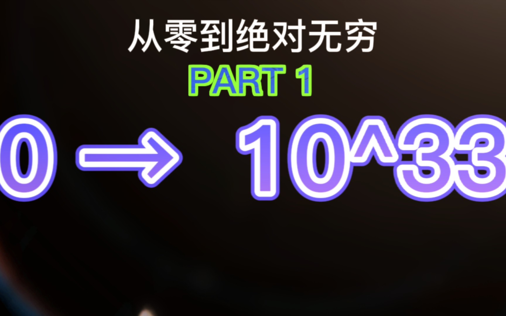 【数数系列】从0到쬤𘀩ƒ襈†:从零到Decillion哔哩哔哩bilibili