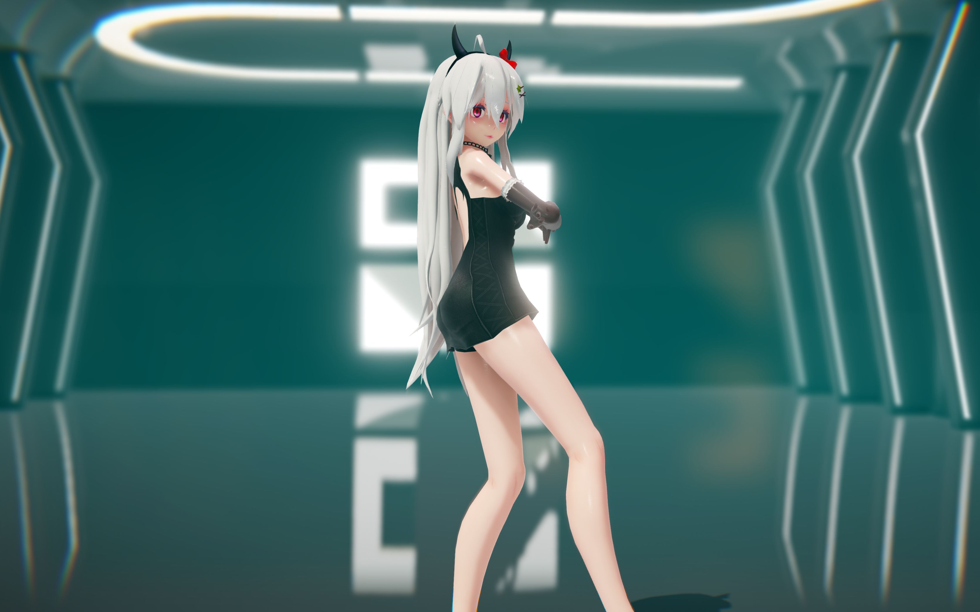 【mmd】ψ小恶魔弱音ψ=^11ω11^=_哔哩哔哩_bilibili
