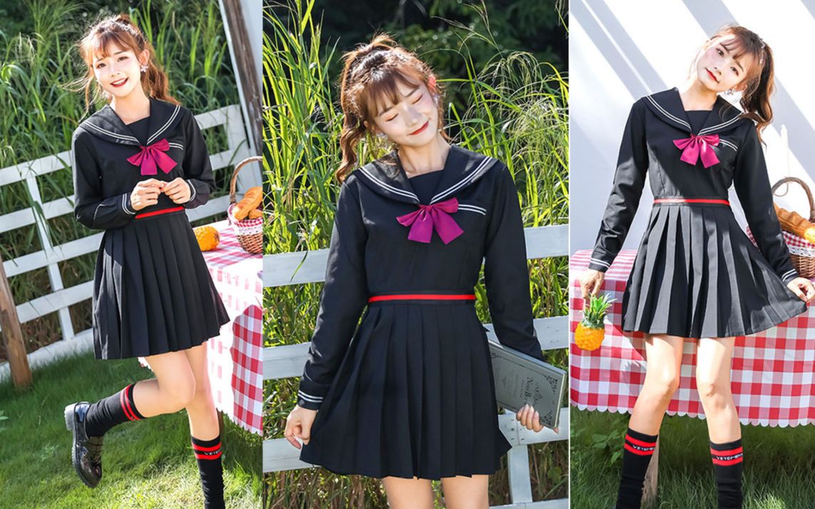 (13套jk制服不重复换装!一定要看到最后呀!