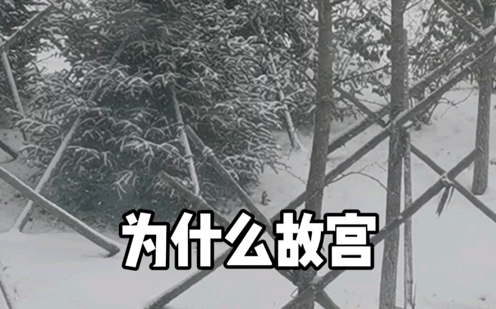 [图]为什么都说北京下了雪就是北平？原谅我不懂这个浪漫，难道曾经叫北平的时候天天下雪…