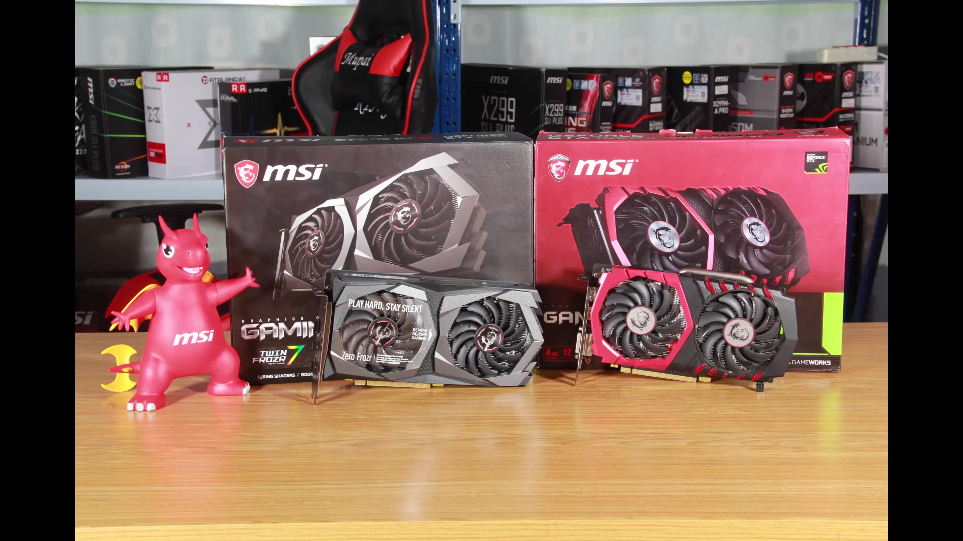 [图]相煎何太急？全网首发GTX1650魔龙暴打自家GTX1050Ti红龙