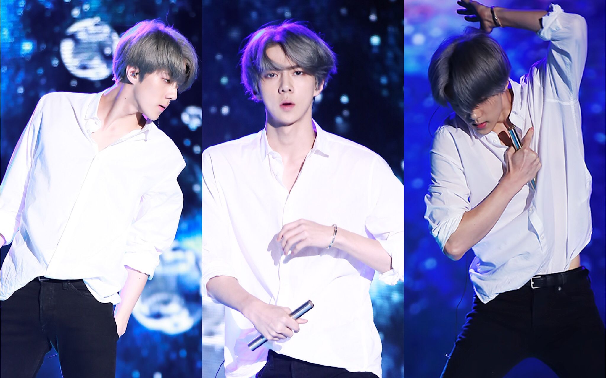 吴世勋银发solo舞台合辑babydontcry