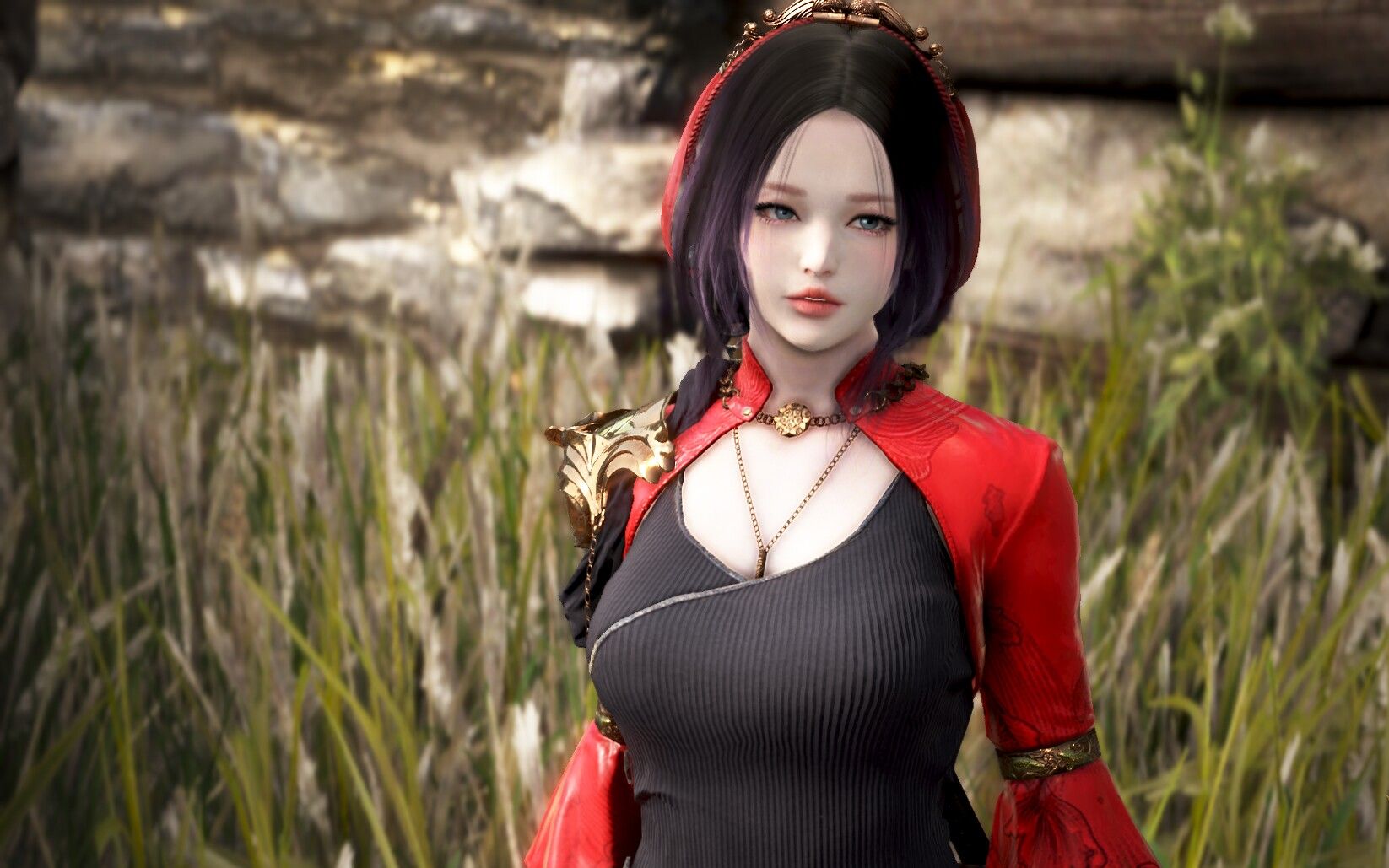 黑色沙漠bdo继承女忍pvp团战