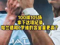 Download Video: 同是105场达到百球纪录，哈兰德和C罗谁的含金量更高？