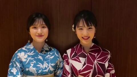 东宝二公主滨边美波 福本莉子浴衣姿登场 哔哩哔哩 つロ干杯 Bilibili