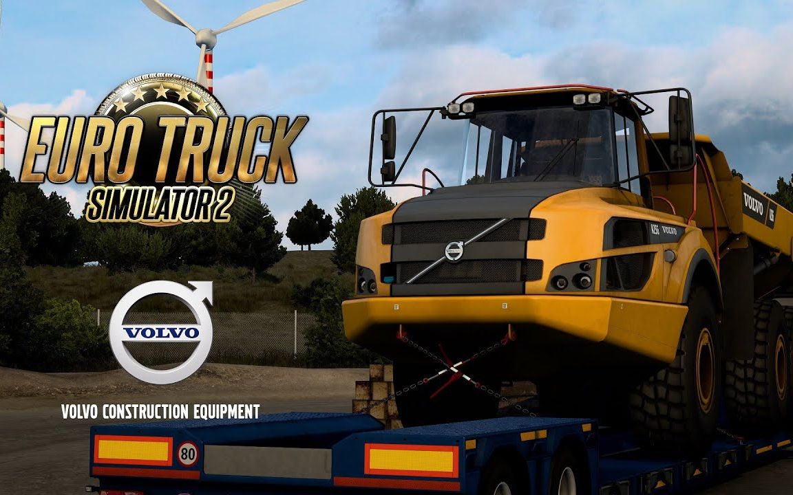 【YouTube】欧卡2—沃尔沃建筑设备DLC|Euro Truck Simulator 2 Volvo Construction Equipment DLC单机游戏热门视频