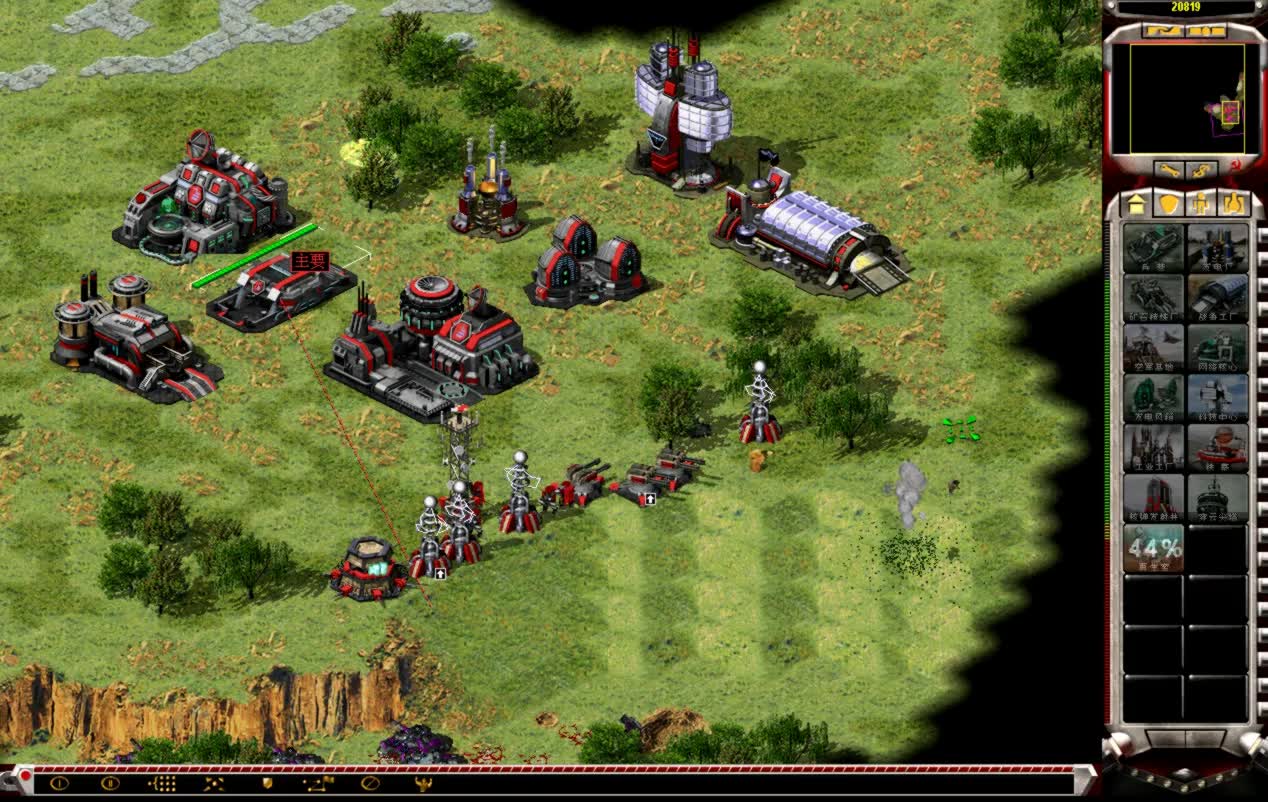 红色警戒心灵终结ini改阵营对局超级ai最终堡垒