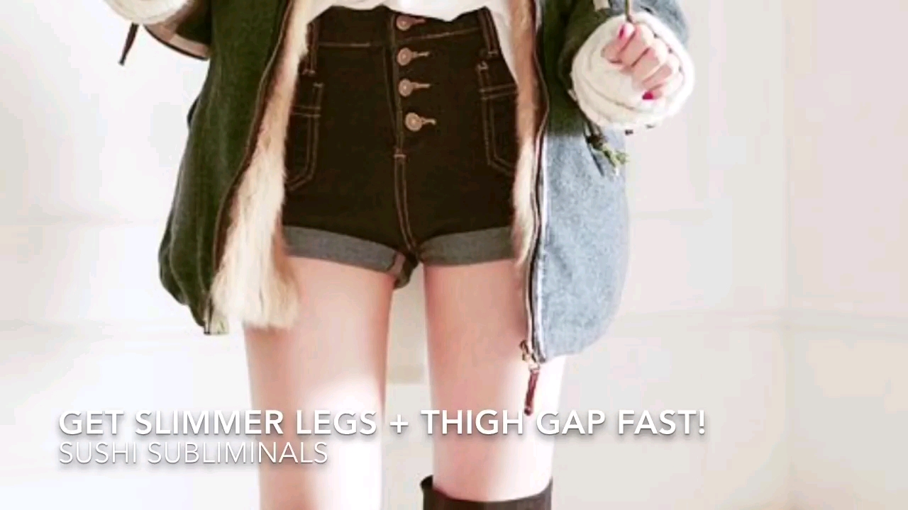 get slimmer legs + thigh gap fast哔哩哔哩bilibili