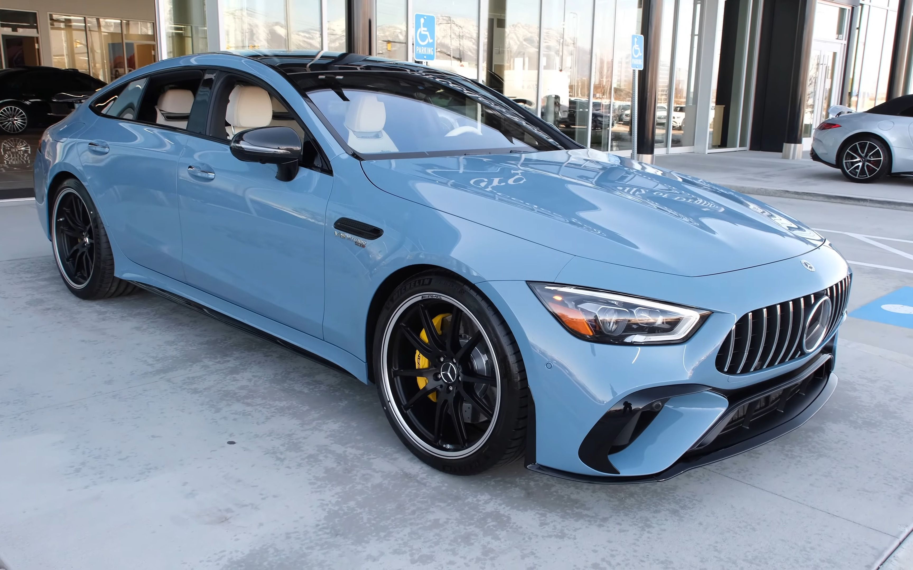 奔驰amg x290 amg gt63 s 2023款 小黑哥试驾