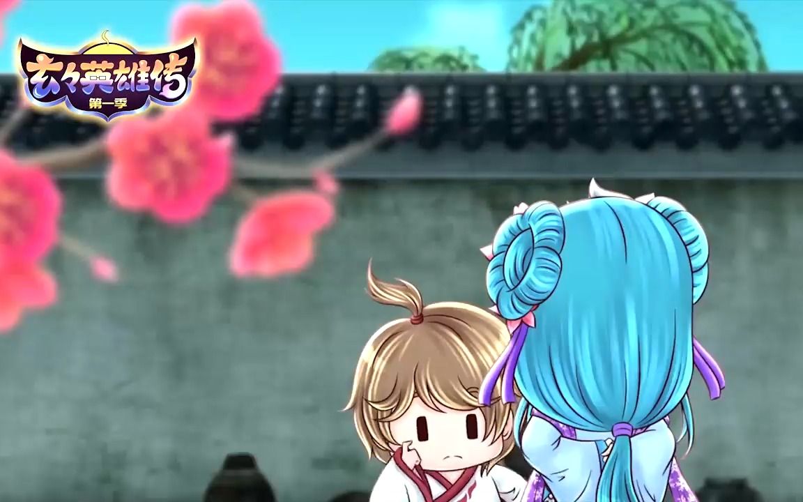 玄玄英雄传这个小姐姐太调皮把小学生李白耍得团团转