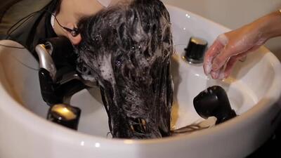 ruchannel]】shampooandmassage洗发香波和按摩,温柔的帮你洗头发