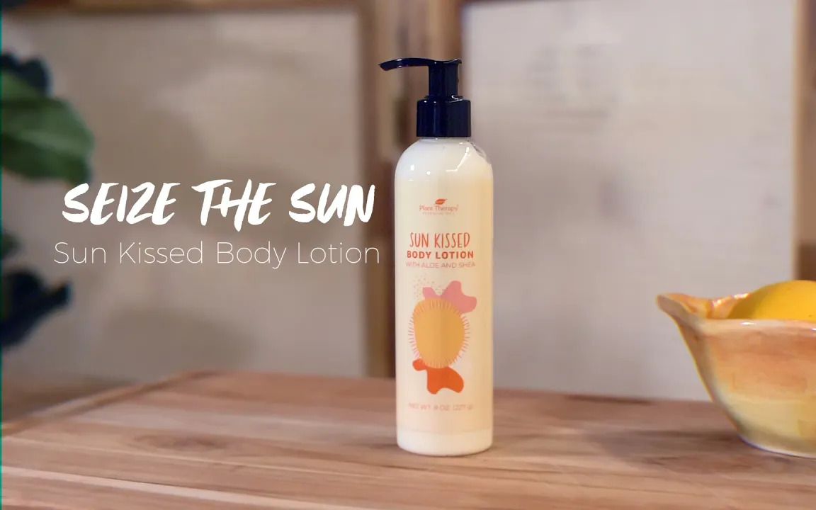 阳光精油沐浴露sunkissedbodylotionseizethesun