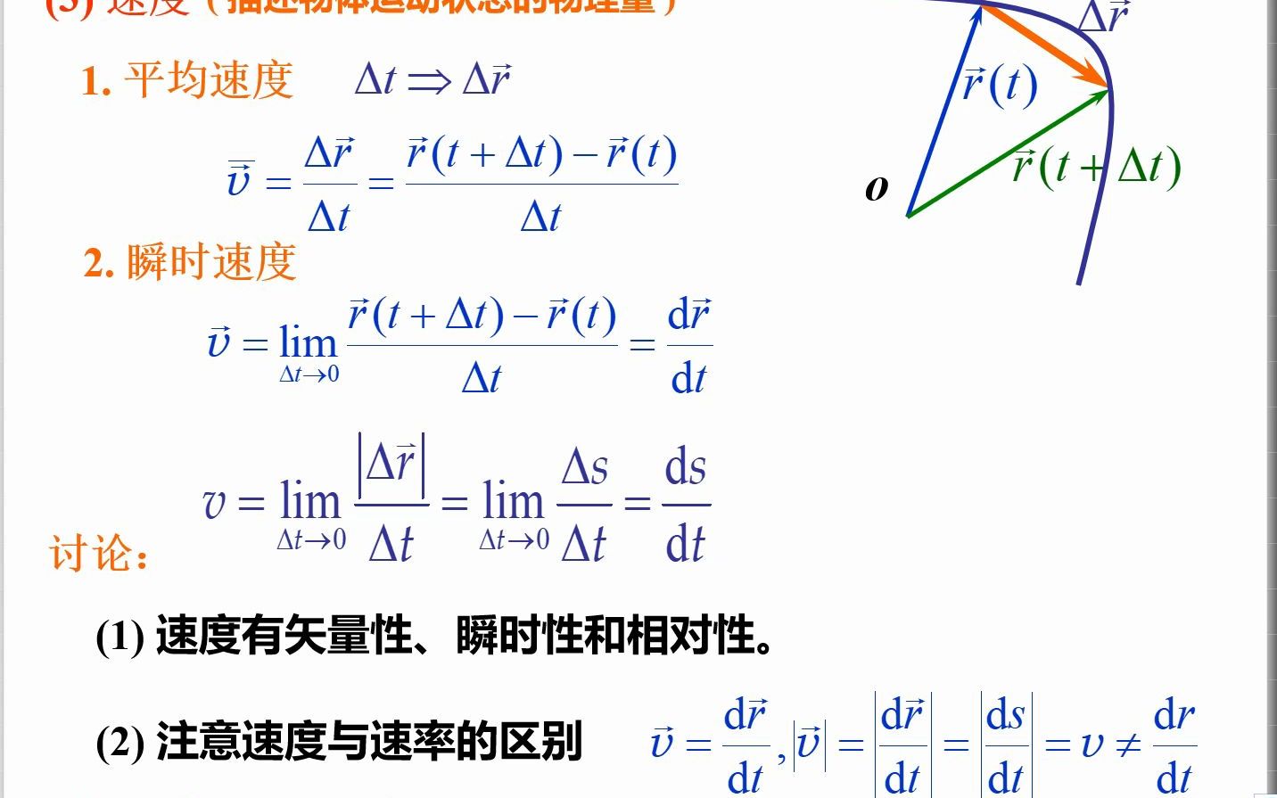 [图]大学物理-速度加速度